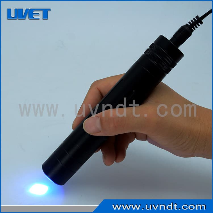 UV LED spot curing flashlight